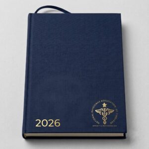 NaPAZ A5 Hardcover Notebook - Navy